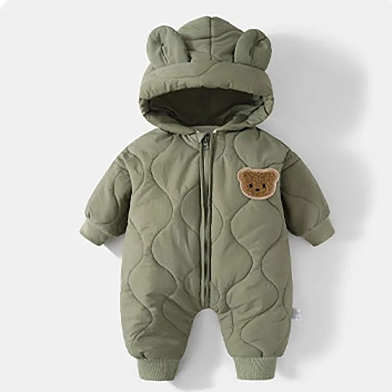 Bärchen Jacke Pelz gefüttert